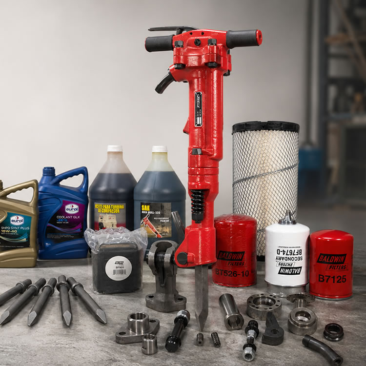 Piezas lubricantes martillos pulidores repuestas plm srl