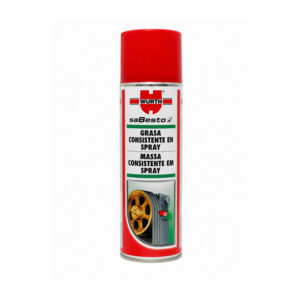 Grasa Consistente en Spray WÜRTH para lubricación y protección de componentes mecánicos disponible en PLM SRL.