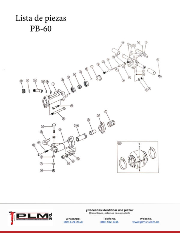 Lista de partes PB 60 [PLM SRL] v2