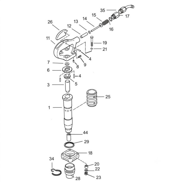 Manual lista de piezas del Chipping Hammer ch 3
